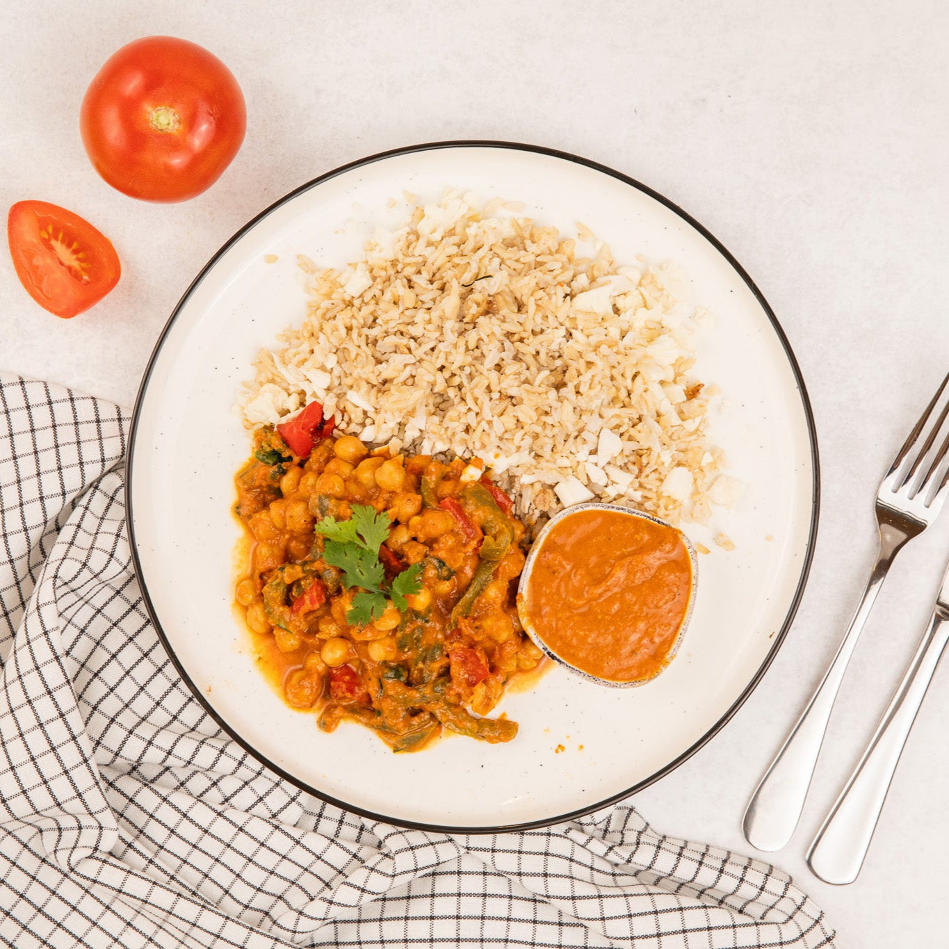 Butter Chicken with Cauli & Rice Medley