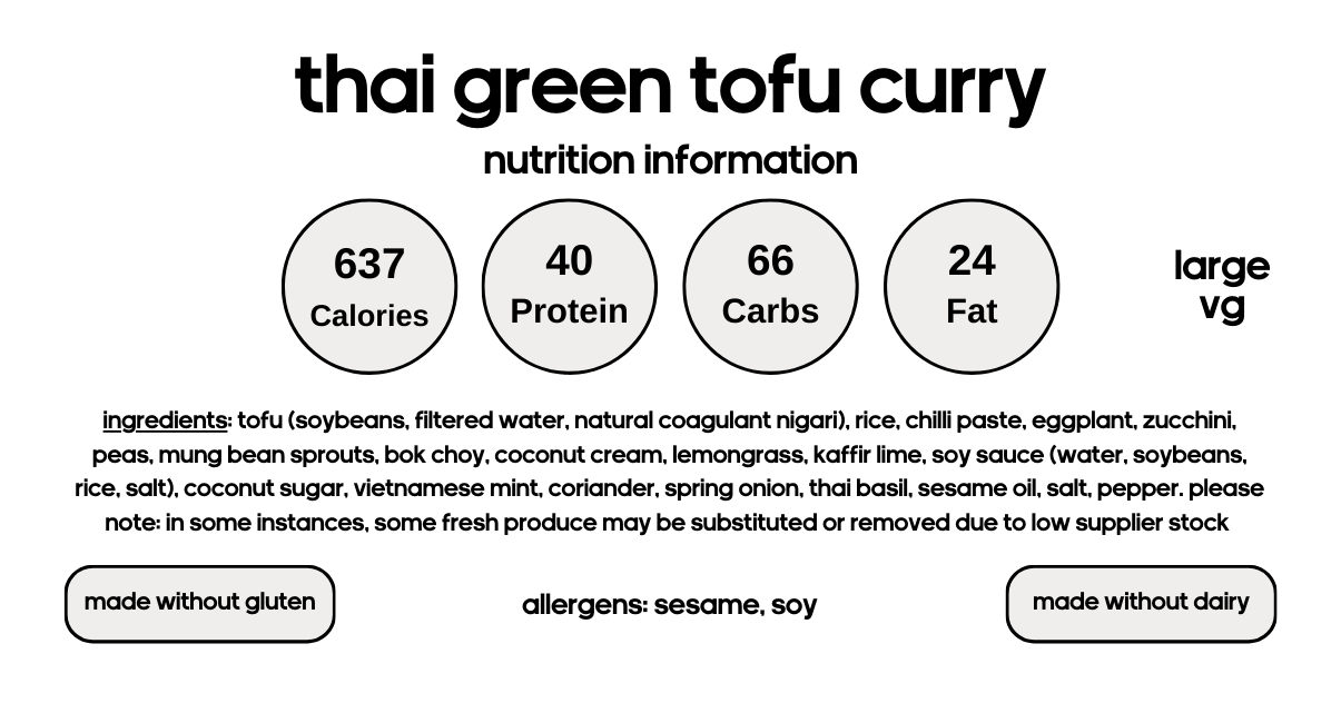 Thai Green Chicken Curry