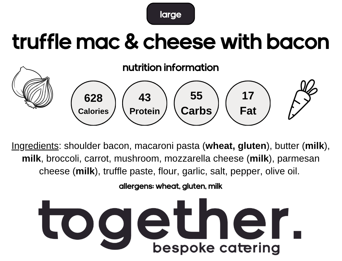 Truffle Mac & Cheese with Bacon