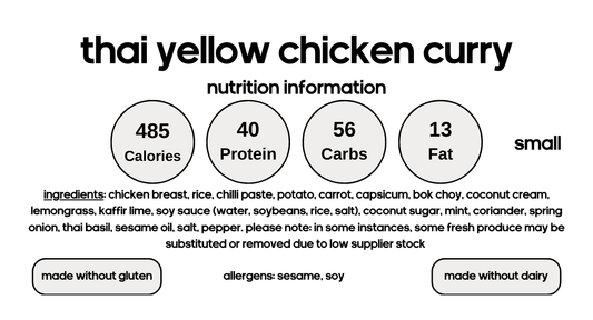 Thai Yellow Chicken Curry