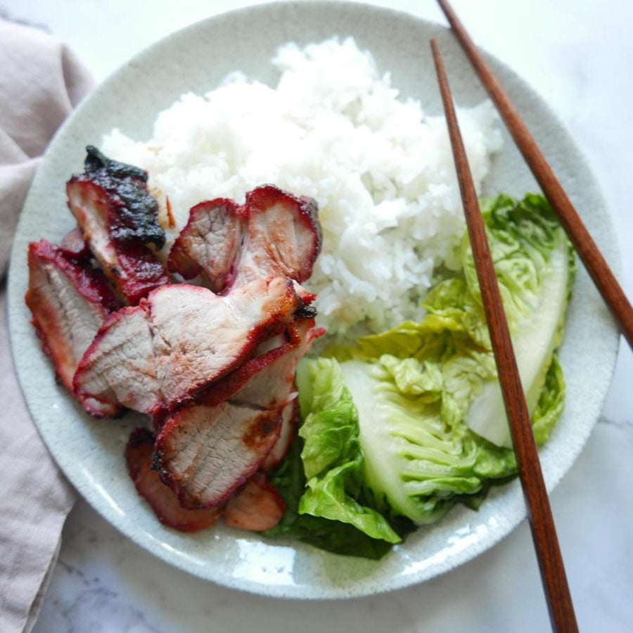 Hoisin Pork with Rice & Asian Greens (FROZEN)