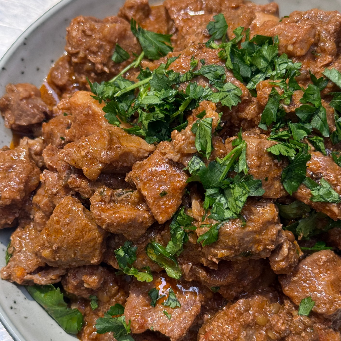 Slow Cooked Mediterranean Lamb (GF/DF)