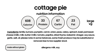 Lentil Cottage Pie