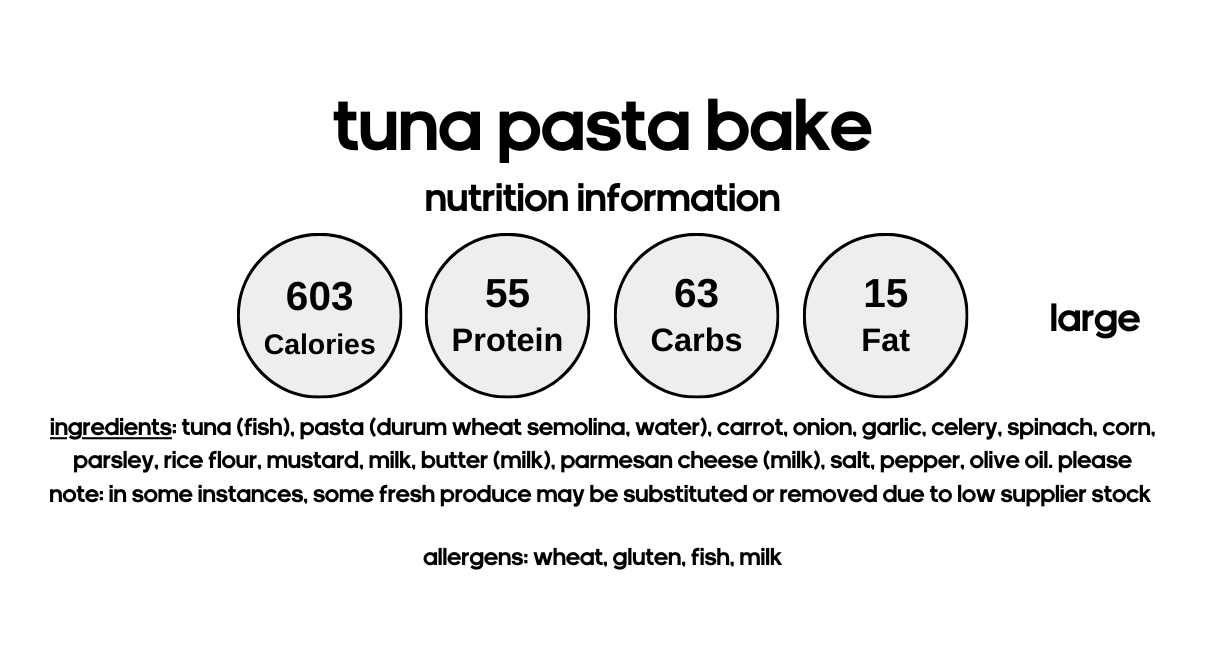 Tuna Pasta Bake