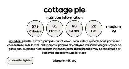 Lentil Cottage Pie