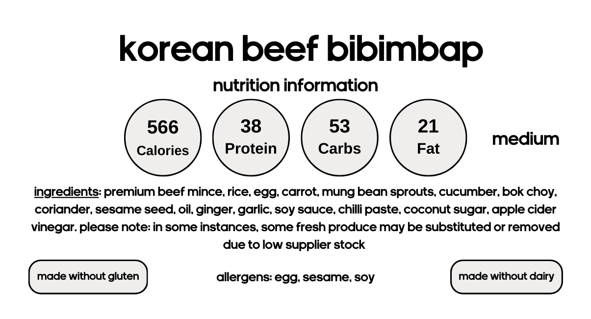 Korean Beef Bibimbap