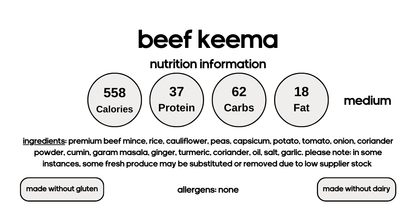 Beef Keema