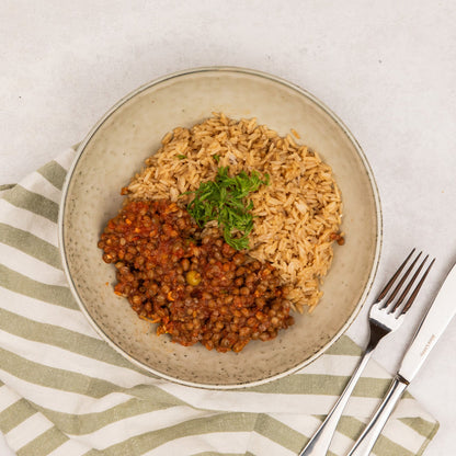 Potato & Lentil Curry (V)