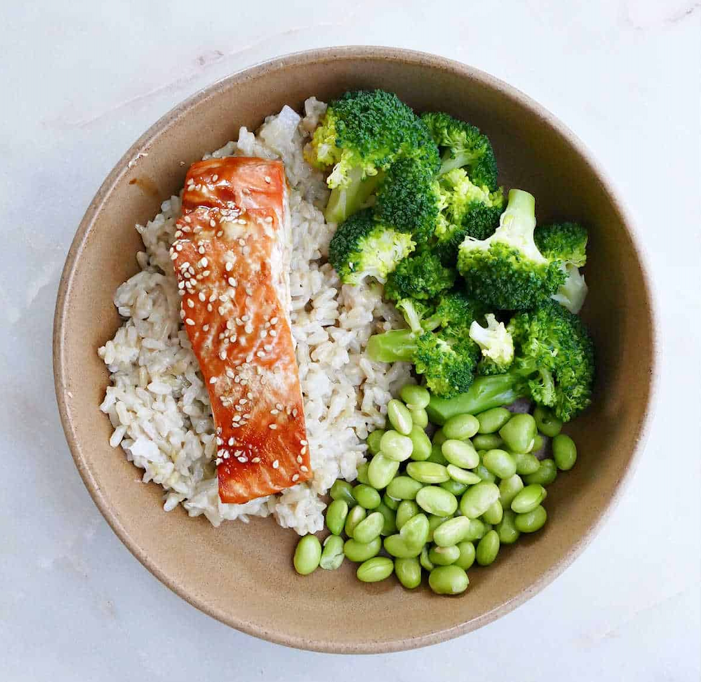 Teriyaki Salmon & Rice Bowl (FROZEN)