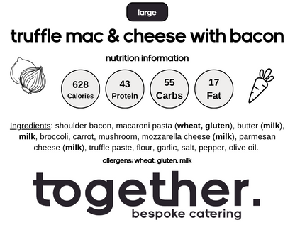 Truffle Mac & Cheese with Bacon