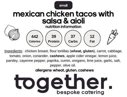 Mexican Chicken Tacos