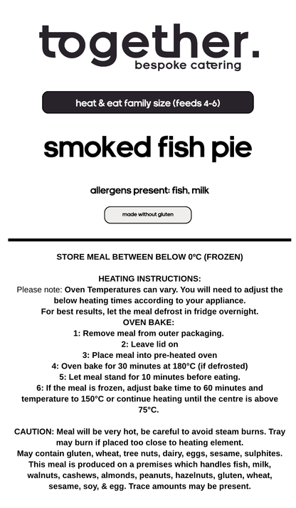 Smoked Fish Pie Family Meal