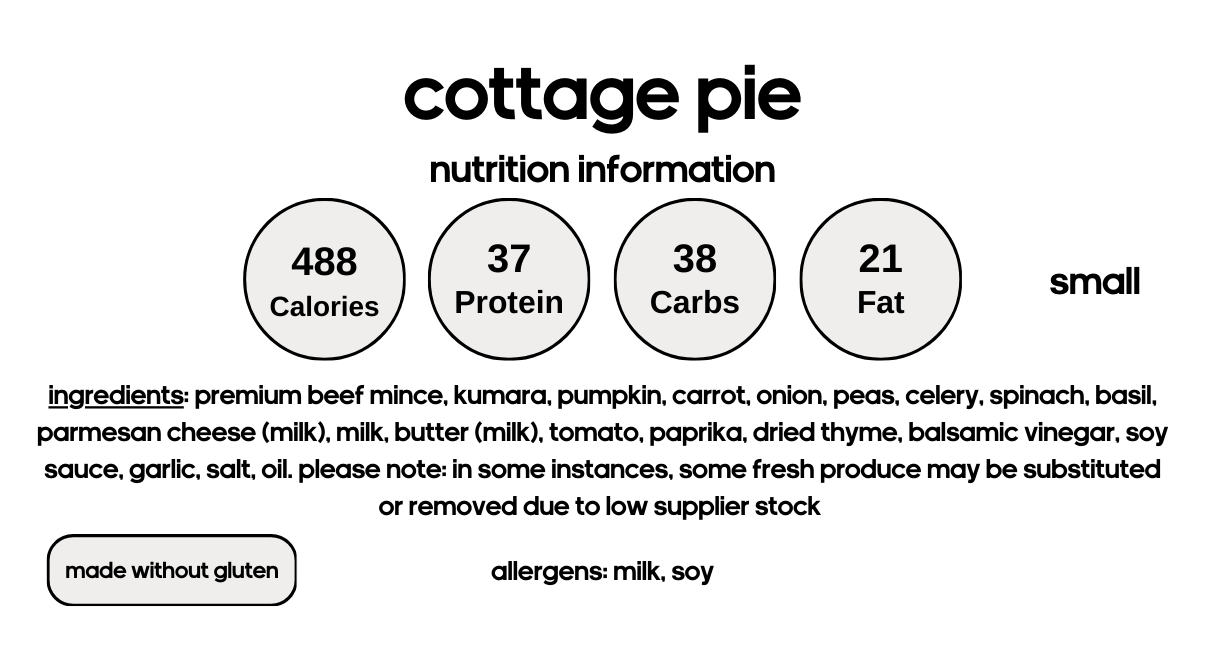 Beef Cottage Pie