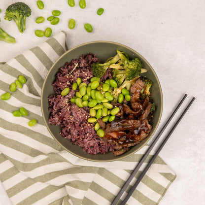 Teriyaki Beef Donburi Bowl