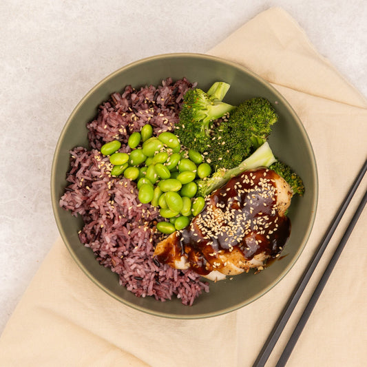 Teriyaki Chicken Donburi Bowl