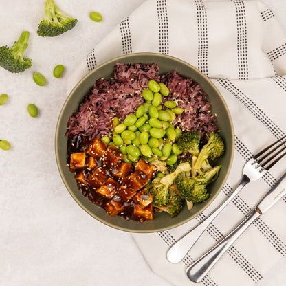 Teriyaki Tofu & Rice Bowl (V)