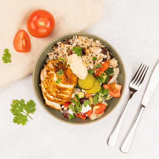 Turkish Chicken & Rice Bowl