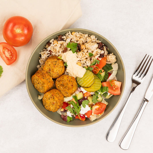 Turkish Falafel & Rice Bowl (V)